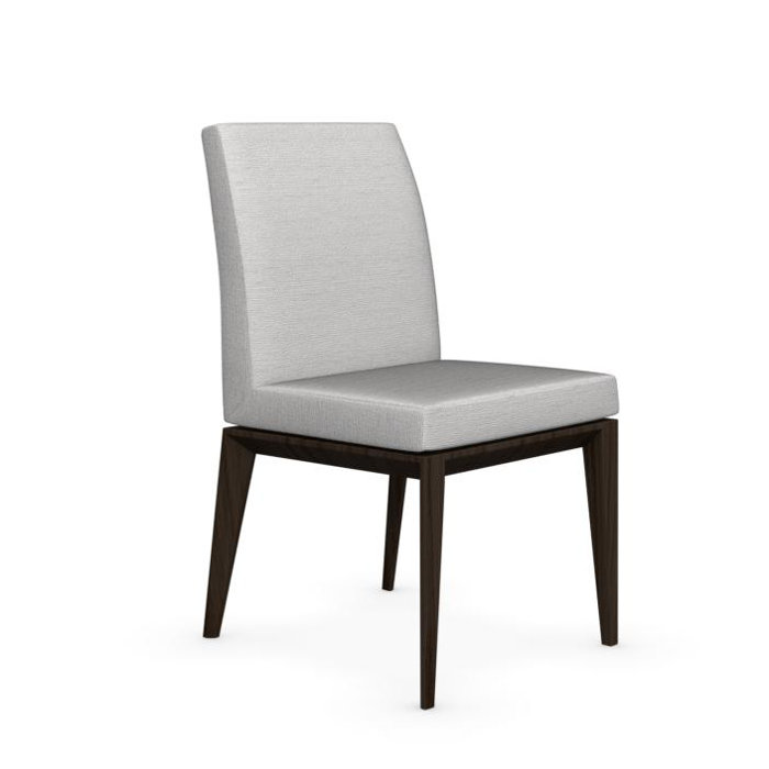 Calligaris Bess Low Upholstered Dining Chair with Wooden Legs & Reviews